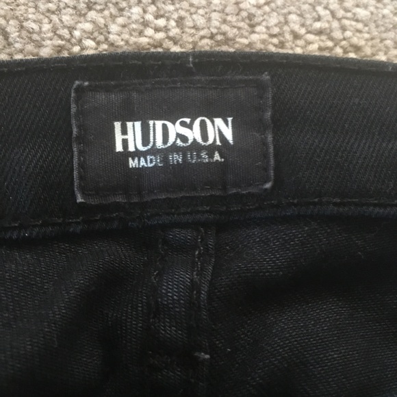 Hudson women’s Black denim jeans - Picture 4 of 6